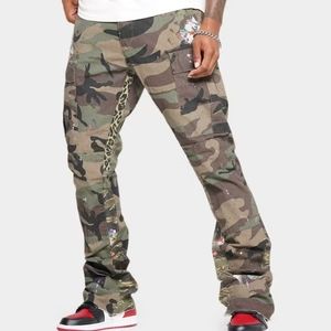 Mnml Army Distressed Fatigue Cargo Pants